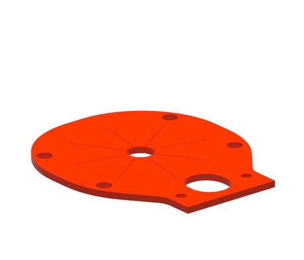 Suction Head Rubber (Sandvik 55064386)