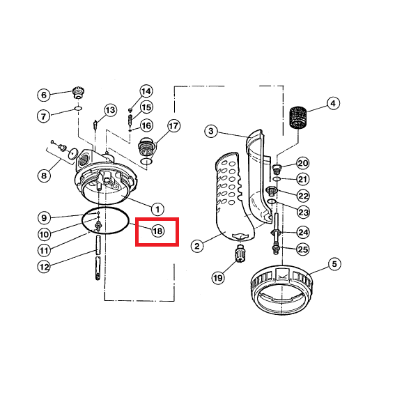 O-Ring  87x2 For Shank Lubricator Bowl (Sandvik 85843159)